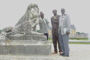 Sow Zakaria, Ba Abdoulaye Moussa et Samba Sow à Vaux-le-Vicomte